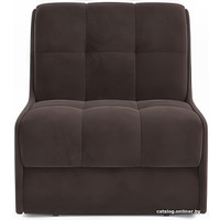 Кресло-кровать Мебель-АРС Барон №2 (микровельвет, коричневый кордрой) в Барановичах