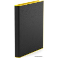 Папка-регистратор Erich Krause Accent 35 мм на 4 кольцаx 51085 (желтый)