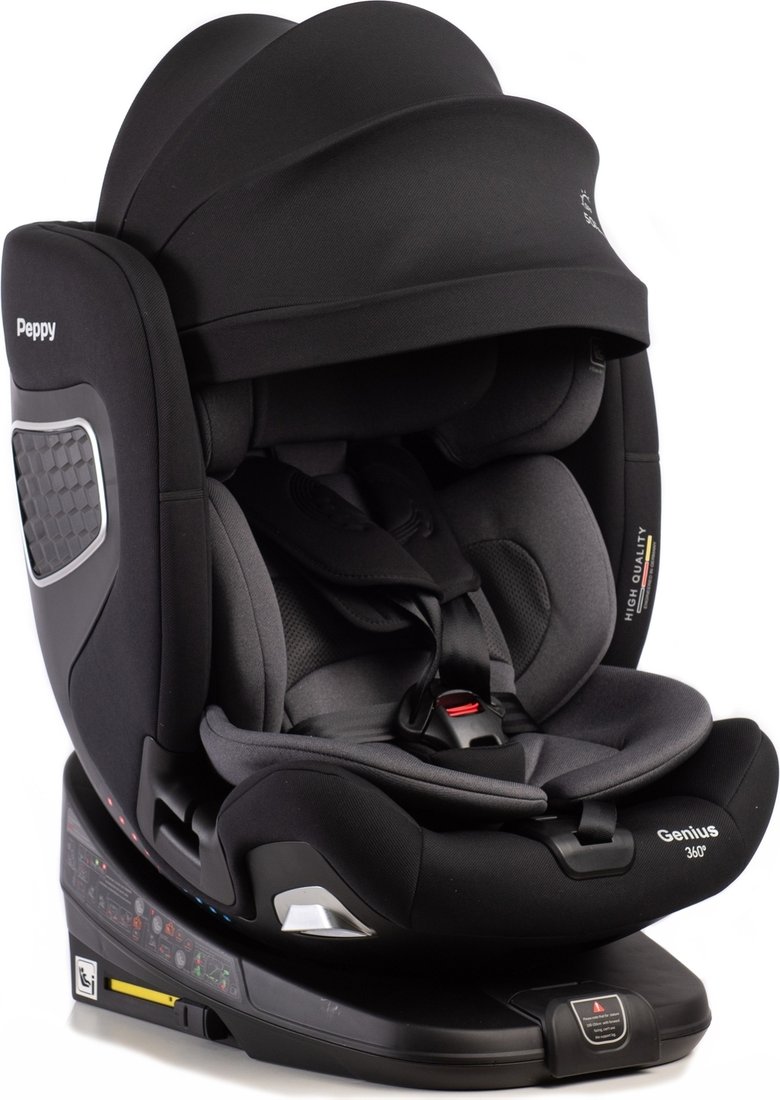 

Детское автокресло PEPPY Genius 0-36 I-Size 40-150 см (iron)