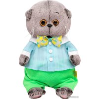 Классическая игрушка BUDI BASA Collection Басик Baby в костюмчике с галстуком-бабочкой BB-128