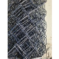 Строительная сетка Сетка-рабица в ПВХ 55х55 2.4мм 1.8x10м (синий)