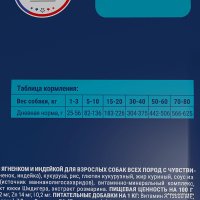 Сухой корм для собак Brit Premium Dog Sensitive ягненок и индейка 15 кг в Гомеле