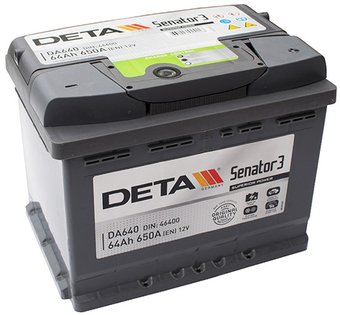 DETA Senator3 DA640 (64 А·ч)