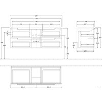  Villeroy & Boch Тумба под умывальник Subway 2.0 A69810DH