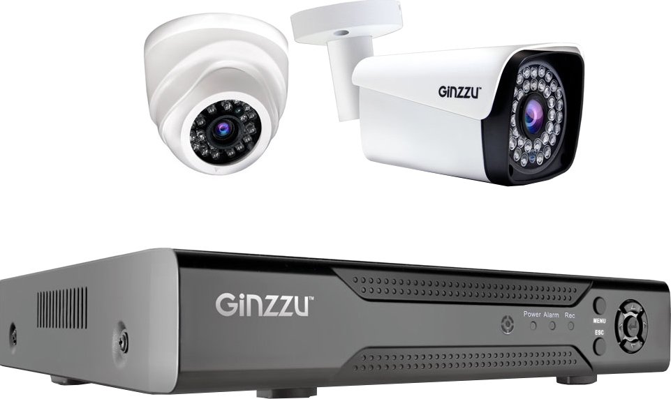 

Комплект видеонаблюдения Ginzzu HK-420N