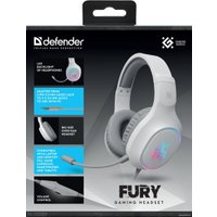 Наушники Defender Fury (белый)