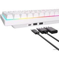 Клавиатура Royal Kludge RK84 RGB (белый, RK Red)