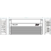 Автомобильный усилитель AMP PRO 4.150