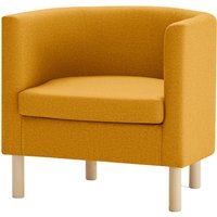 Интерьерное кресло Mio Tesoro Агата 351 (горчичный 1172)