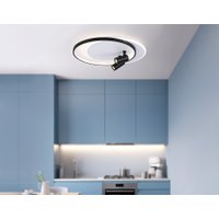 Припотолочная люстра Ambrella light FL51392/1+2 WH/BK