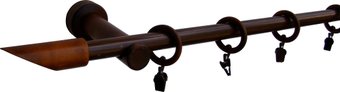 Карниз для штор Белост Однорядный 1КМ-51-150-06 мод.51 (1.5м, дуб)