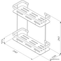 AM.PM Полка Sense L A7453200