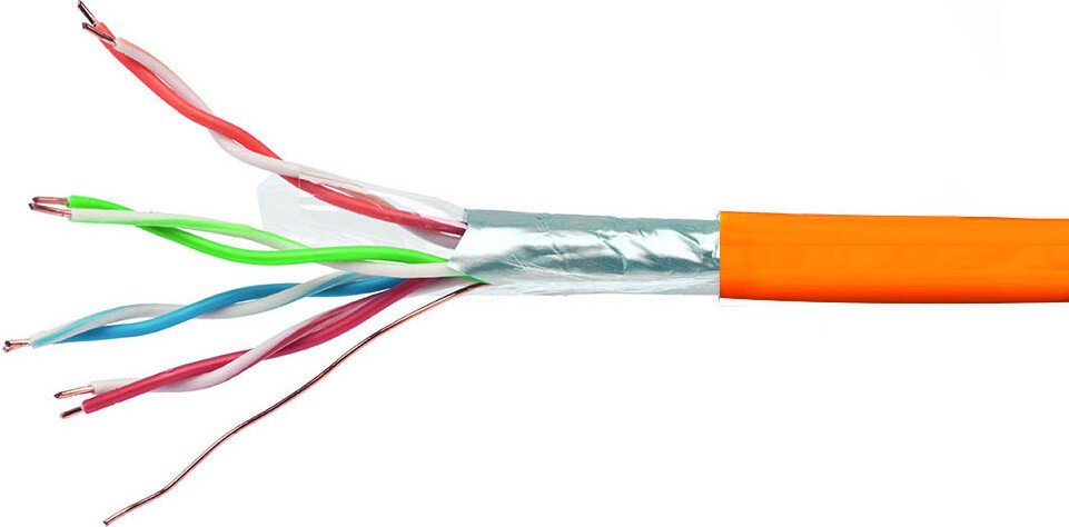 Кабель Cablexpert FPC-5051E-LSZH-4-CU (305 м, оранжевый)