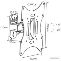 Кронштейн для телевизора Ultramounts UM858