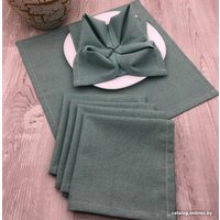 Сервировочная салфетка ОМурМебель голубой (6 шт)