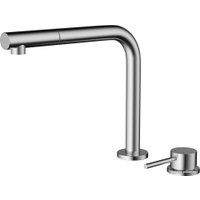 Смеситель Omoikiri Nara 2 Plus-S-BN (нержавеющая сталь)