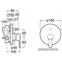 Смеситель Roca L20 5A0A09C00