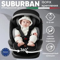 Детское автокресло Sweet Baby Suburban 360 Isofix 0-36 (серый)