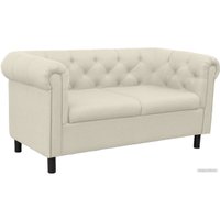 Диван Brioli Винчестер двухместный (J1/кремовый)