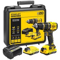 Ударная дрель-шуруповерт Stanley SFMCD721D2K (с 2-мя АКБ, кейс)