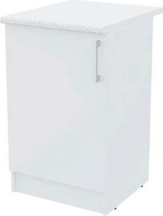 Шкаф напольный Горизонт Настя 500 (белый)