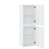  Runo Шкаф-пенал для ванной Соренто 40 / Тренто 40 горизонталь (белый)