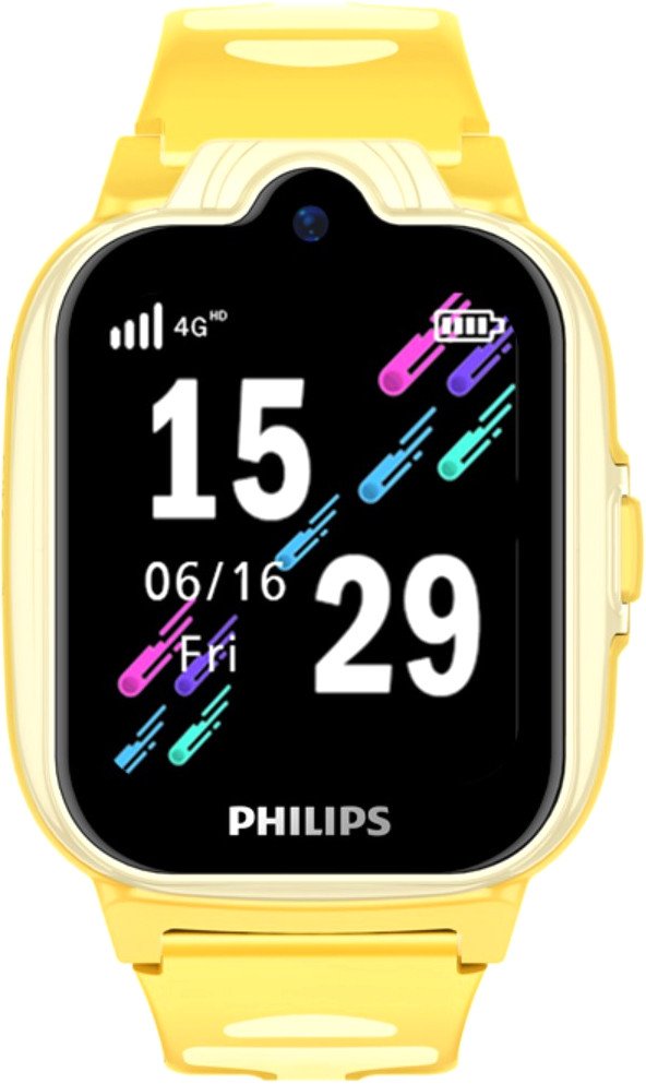 

Детские умные часы Philips W6610 (желтый)