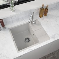 Кухонная мойка ZorG Apollo 58 (серый жемчуг)