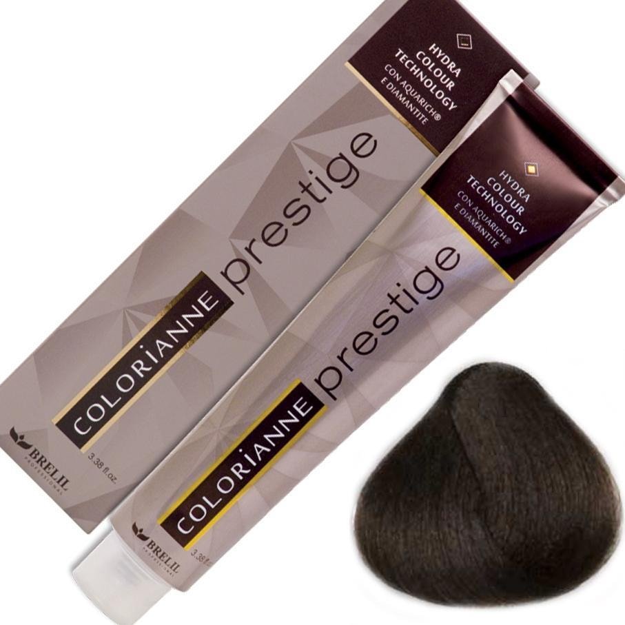 

Крем-краска для волос Brelil Professional Colorianne Prestige 6/10 темный пепельный блонд