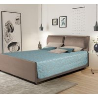 Покрывало Nivasan Мрамор P.MR 240-10 (240x240, бирюза)