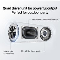 Беспроводная колонка QCY SP7 (синий) + брендированный брелок QCY