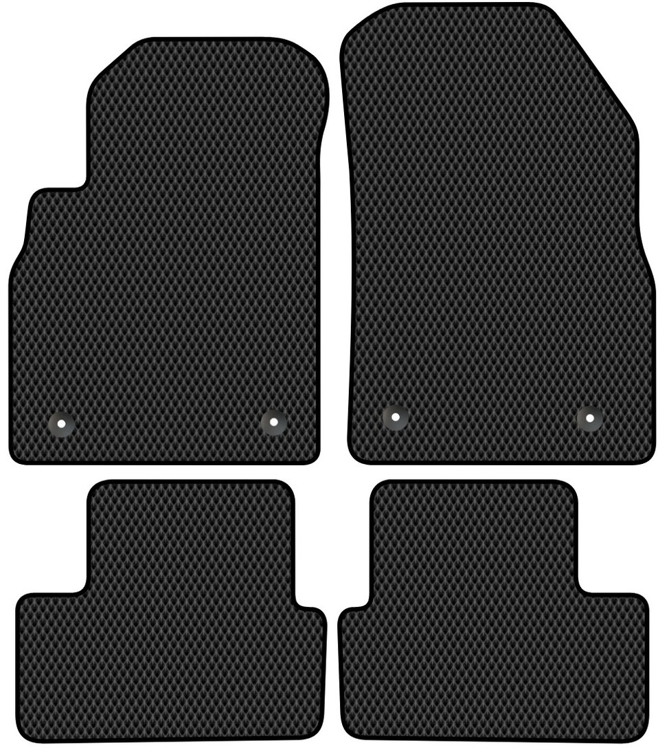 

Комплект ковриков для авто Alicosta Opel Astra IV (хэтчбек 5 дв / J) 2009 - 2015 (черный, ромб)