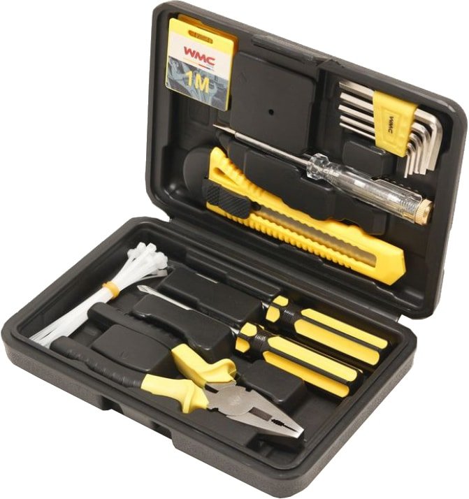 

Набор домашнего мастера WMC Tools 1033 (33 предмета)