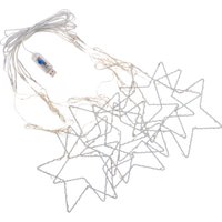 Световой дождь Neon-Night занавес из росы с фигурами Звезд 315-846 (теплый белый) в Гродно