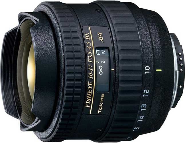 

Объектив Tokina AT-X 107 AF DX FISHEYE AF 10-17mm f/3.5-4.5