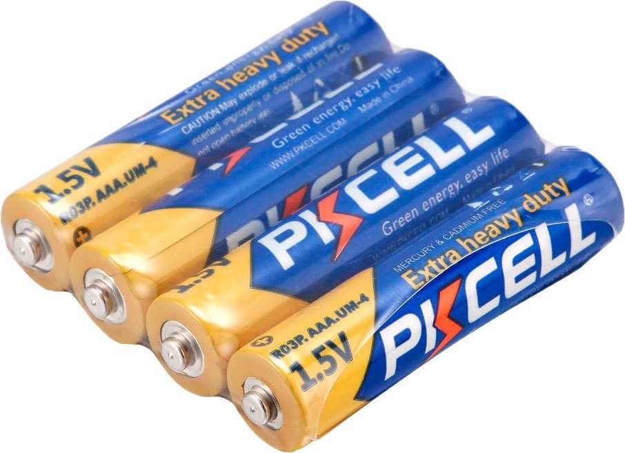 

Батарейка PKCELL Extra Heavy Duty R03P-4S AAA 4 шт.