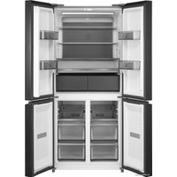 Холодильник side by side Weissgauff WCD 590 NoFrost Inverter Premium EcoFresh Inox Glass