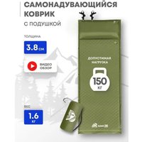 Самонадувающийся коврик RSP Outdoors Sunny 38 (оливково-зелёный)