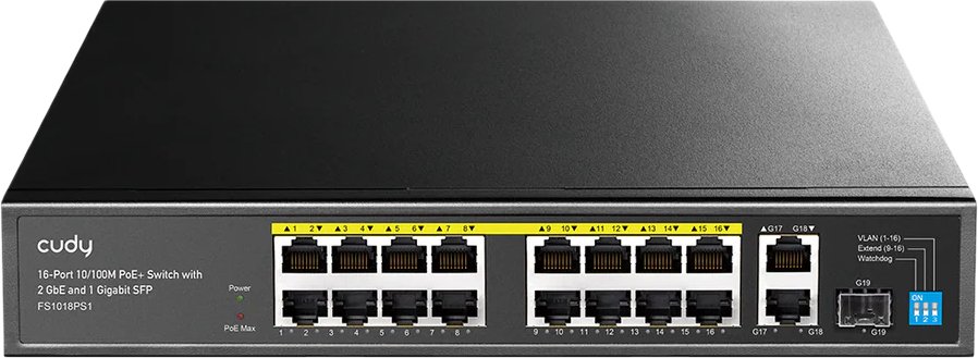 

Неуправляемый коммутатор Cudy FS1018PS1 4.0