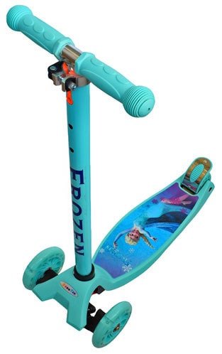 Трехколесный самокат Scooter Maxi Multi Print-02 (холодное сердце)