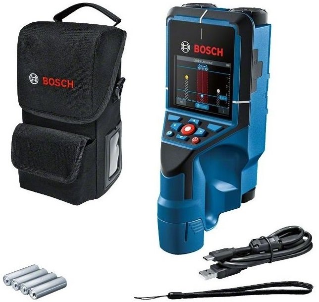 

Детектор скрытой проводки Bosch D-tect 200 C Professional 0601081608 (без АКБ, сумка)