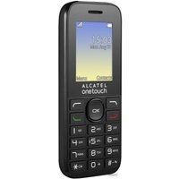 Кнопочный телефон Alcatel One Touch 1016D Black