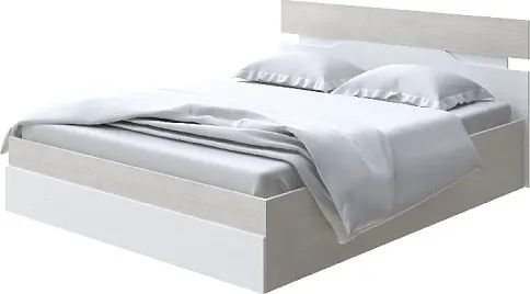 

Кровать PROxSON Milton с ПМ 160x200 (дуб шамони светлый 124/белый)