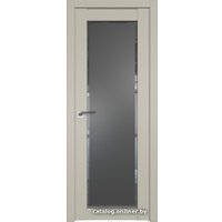 Межкомнатная дверь ProfilDoors 2.19U L 90x200 (шеллгрей, стекло square графит)