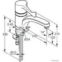 Смеситель Kludi Medi Care 349080524