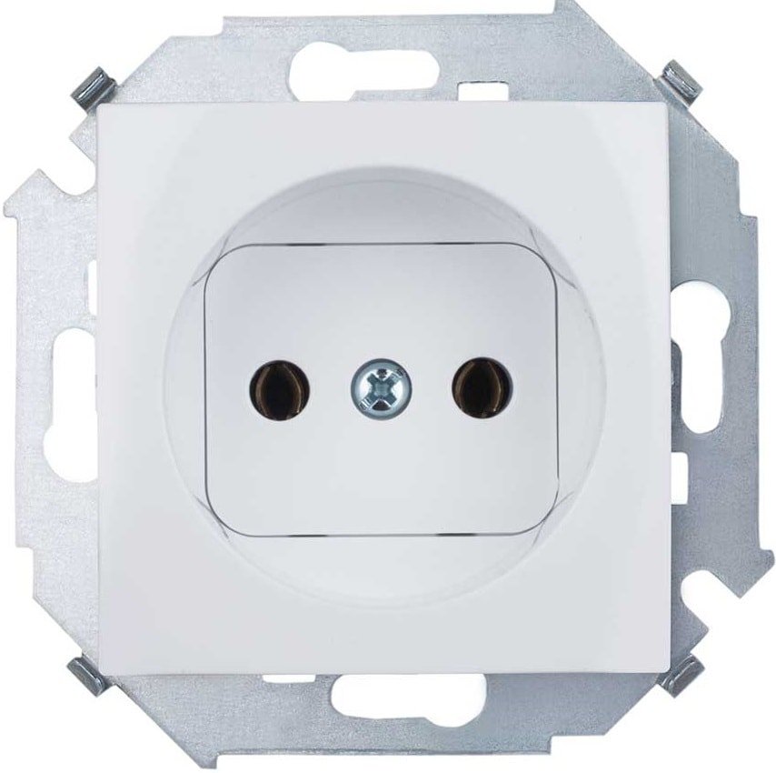

Розетка Simon 1591431-030 (белый)