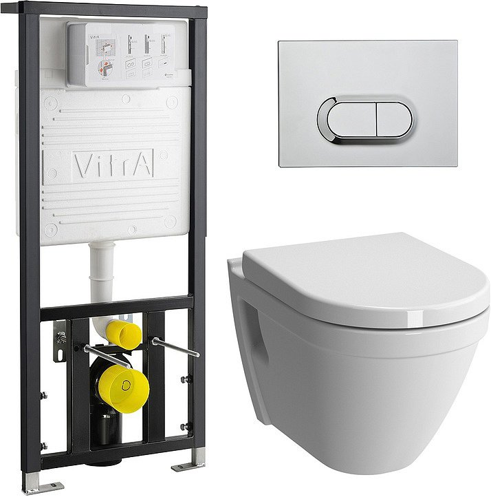 

Унитаз подвесной Vitra Комплект S50 9003B003-7201