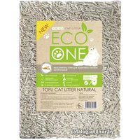 Наполнитель для туалета Eco One Тофу натуральный 6 л
