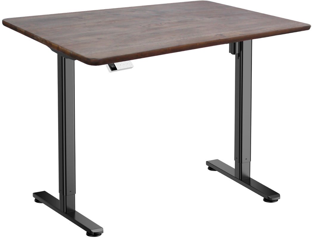 

Стол для работы стоя ErgoSmart Wooden Electric Desk Slim 1300х750х27 мм (прямой край, дуб галифакс/черный)