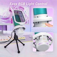 Проводной микрофон Tonor TC310 (белый)